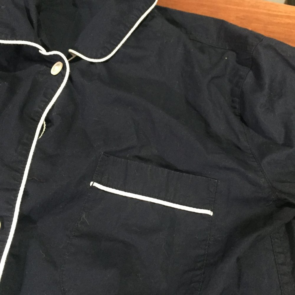 J Crew Navy Blue Button Up - Picture 5 of 9
